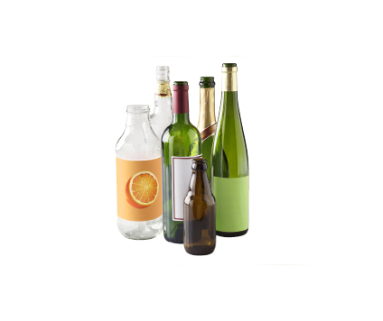Bouteilles en verre