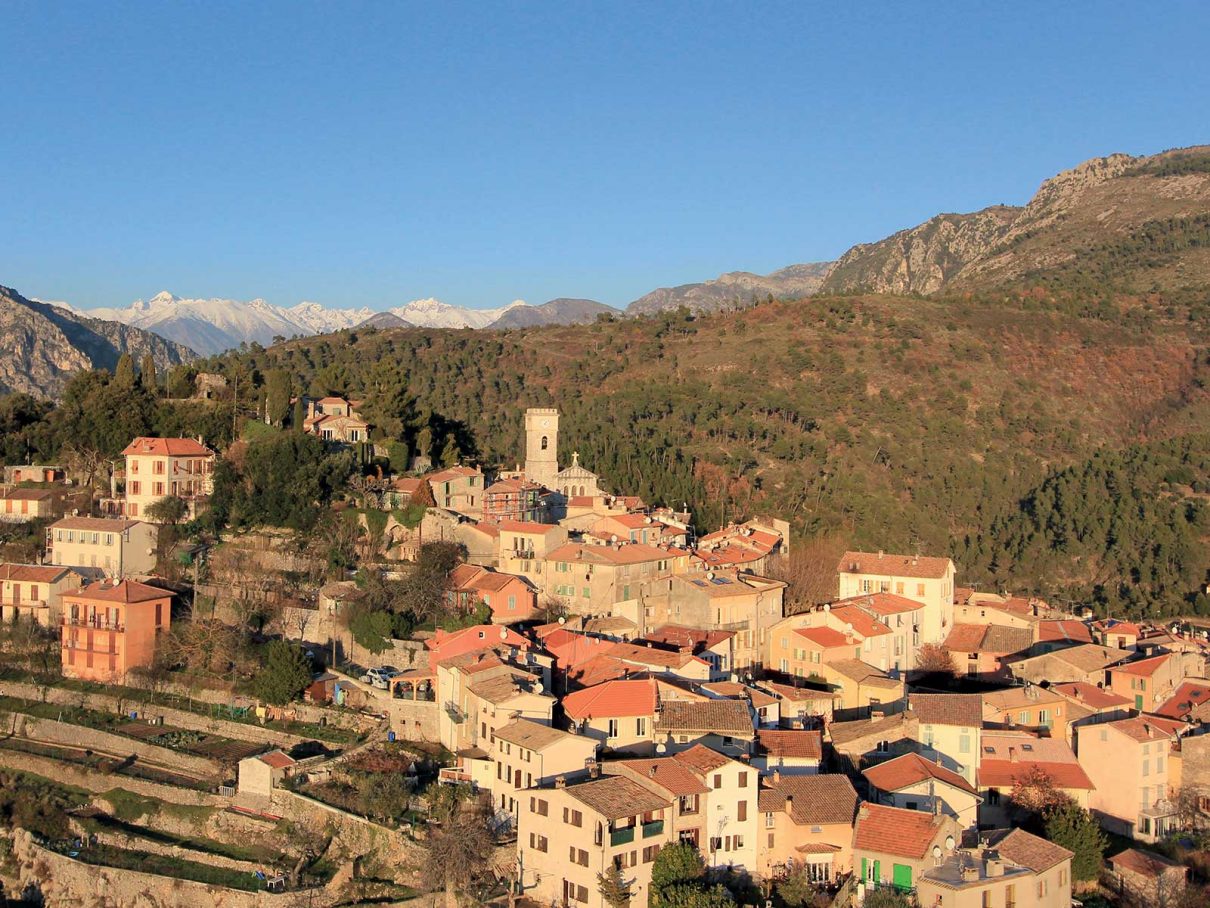Vue de Levens