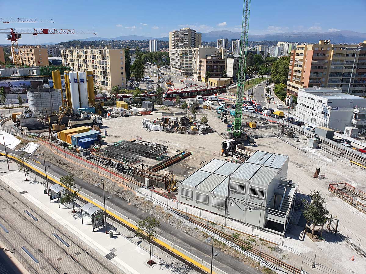 Chantier sortie voie mathis